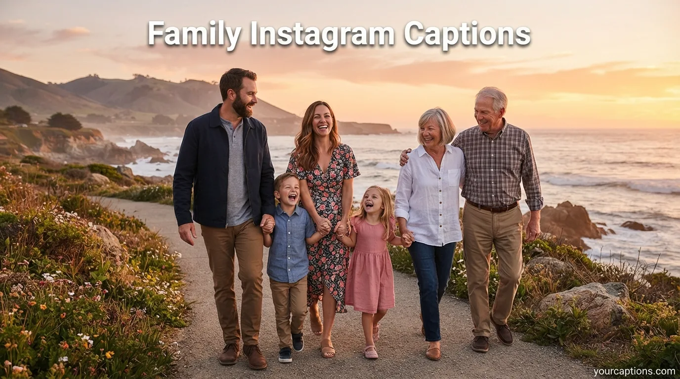 Family Instagram Captions