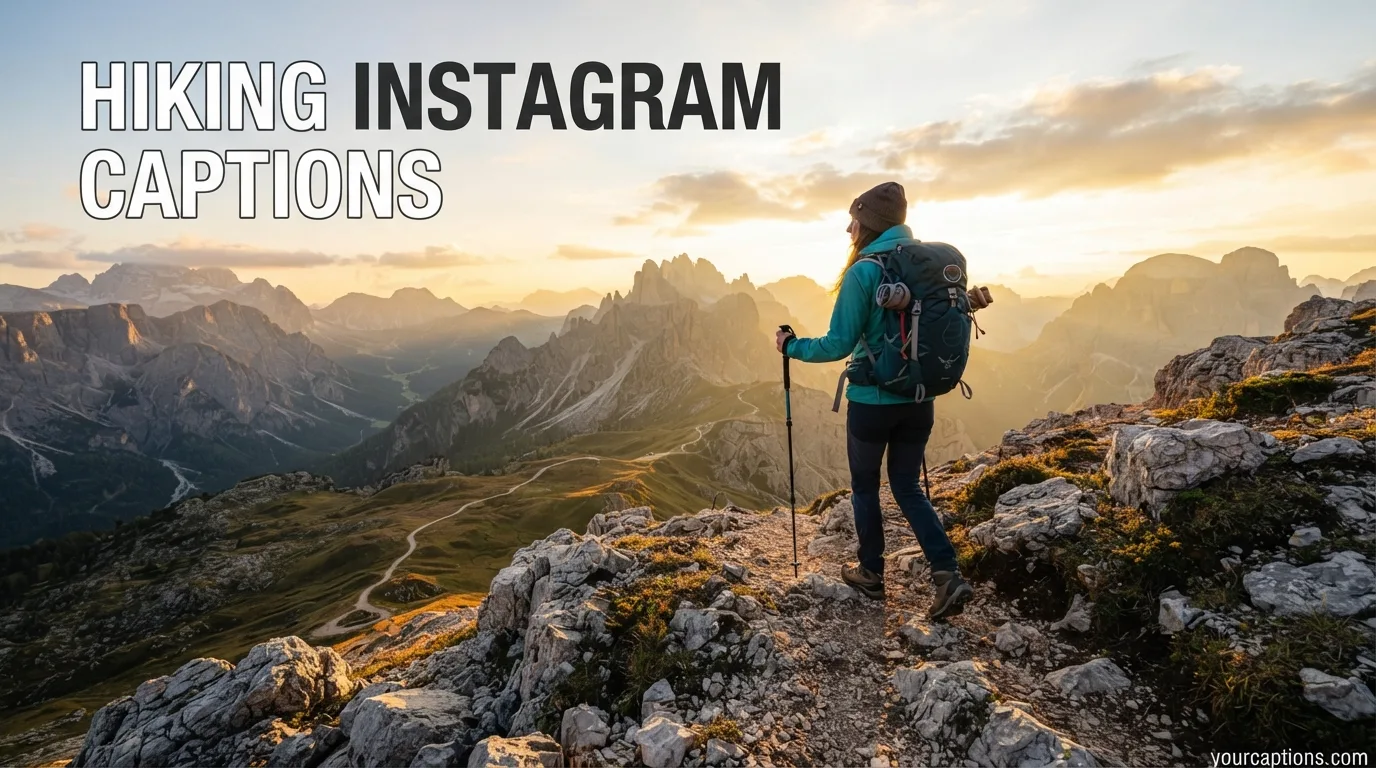 Hiking Instagram Captions