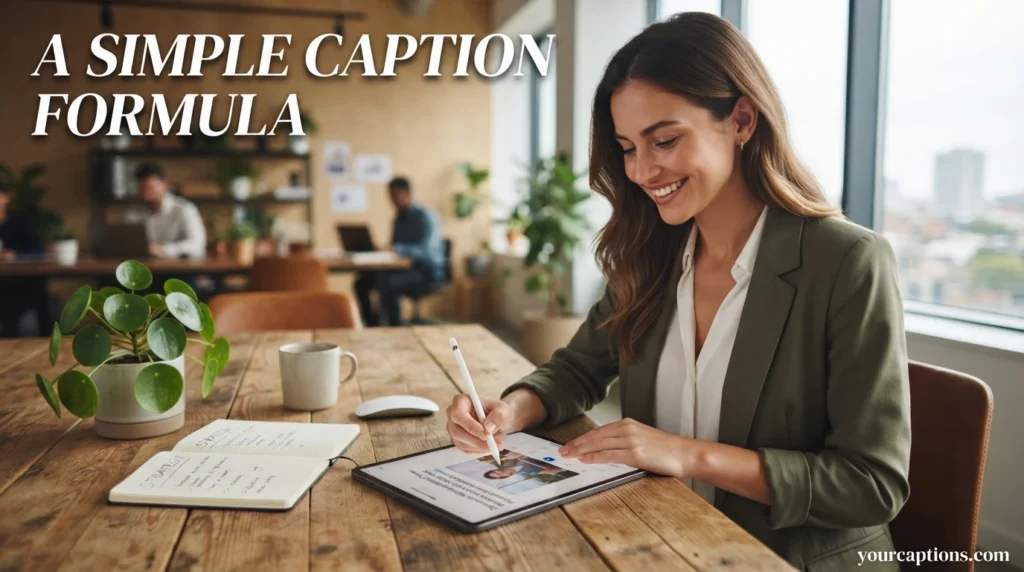 A Simple Caption Formula
