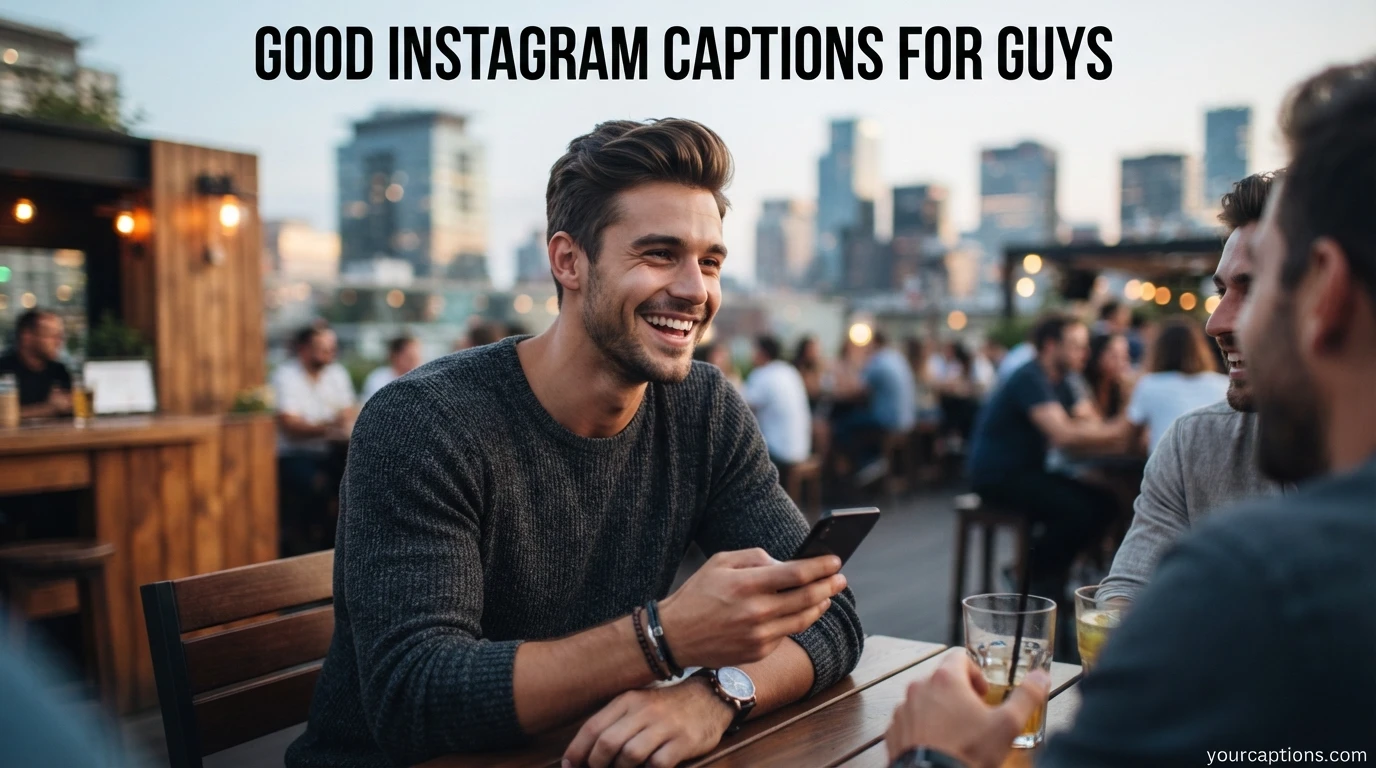 Good Instagram Captions for Guys