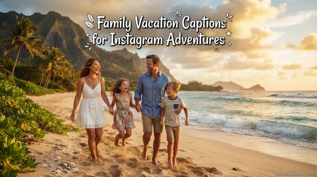 Family Vacation Captions for Instagram Adventures
