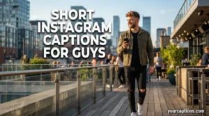 Short Instagram Captions for Guys
