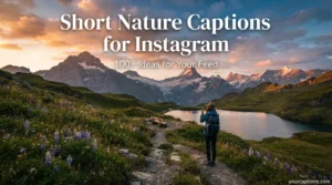 Short Nature Captions for Instagram
