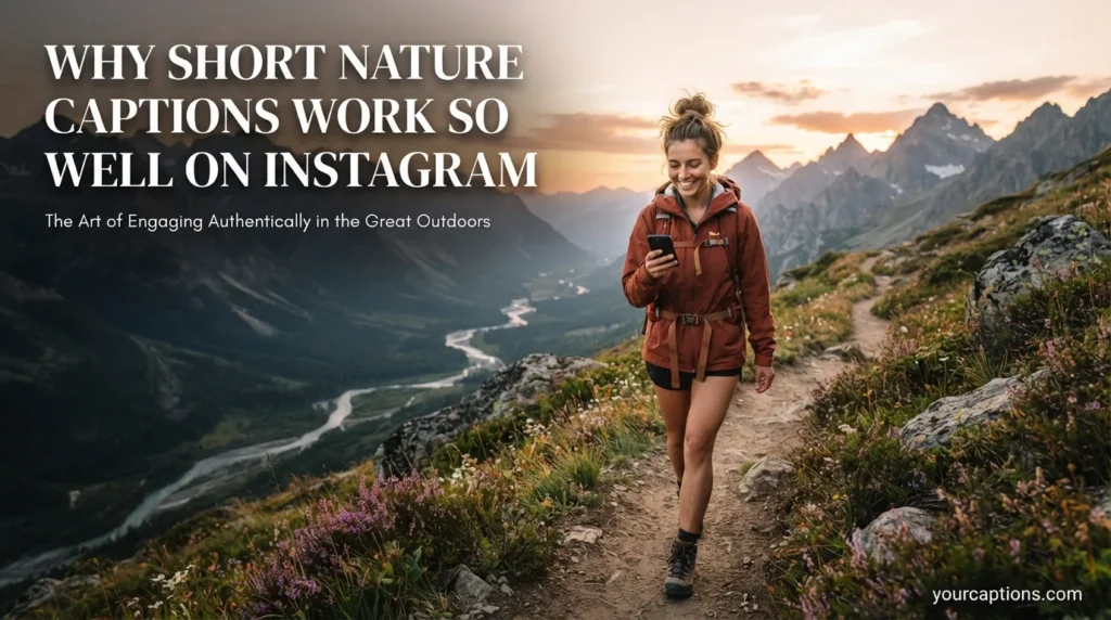 Why Short Nature Captions Work So Well on Instagram
